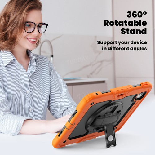 Für iPad 5/6/7/8/9/10 Gen Air 4 5 6 Pro 11 13 Hybrid Outdoor Tasche Gurt Hülle - Bild 151 von 225