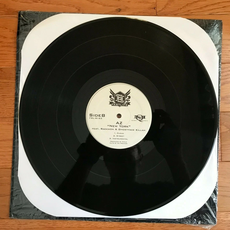AZ - Still Alive / New York 12" LP Fastlife 2005 Ghostface Killah Raekwon VG+ - Image 4 of 4