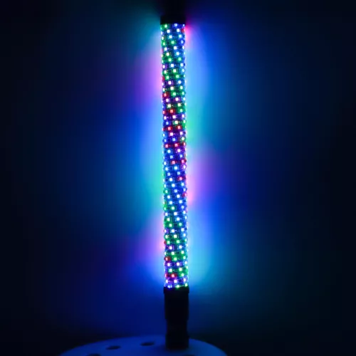 2PCS 2FT Spiral LED Fat Whip Light Antenna RGB Chasing For Can-am X3 RZR UTV ATV - Picture 11 of 17
