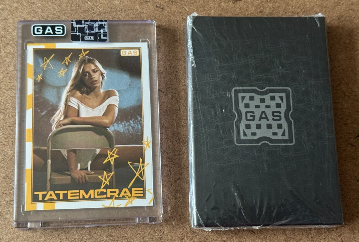 2025 GAS Complex TATE McRAE Sealed UNOPENED Box Pack CARD Chance
