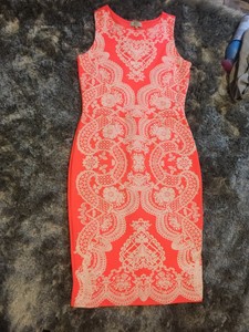 coral coloured dresses uk