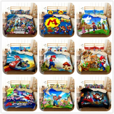 Super Mario Collection #2 Single/Double/Queen/King Bed Quilt Cover Set