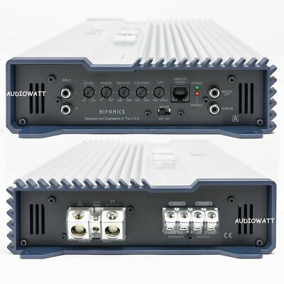 HIFONICS BXX4000.1D BRUTUS 4000W 1-OHM STABLE ULTRA-FI MOSFET 1-CH