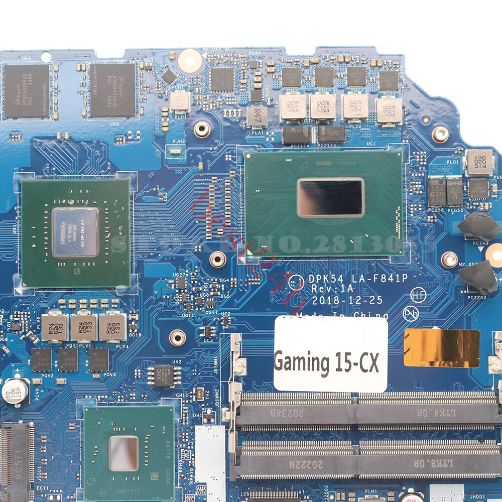 FOR HP Gaming 15 DK Motherboard GPC52 LA J641P I5 10300H N18E G1 65 A1 RTX2060