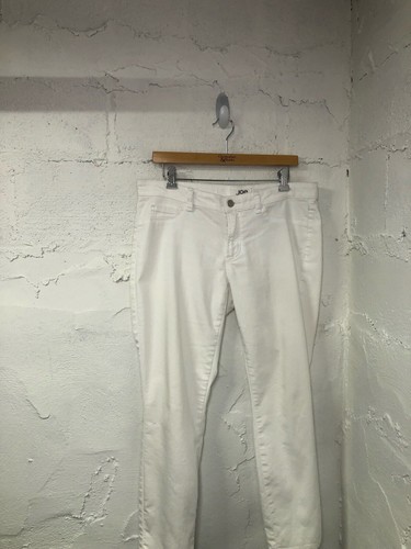 White Slim Low Rise Denim Jeans Size 