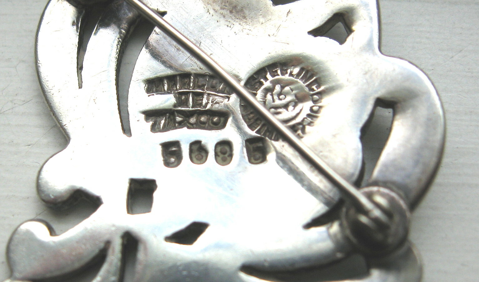 Margot de Taxco Chrysanthemum Sterling Silver Enamel Brooch & Earrings