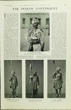 1902 Aufdruck Indisch Kontingent Herr Pertab Singh Dur Dowlah Gurkha Rifles Sikh