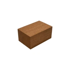 Honduran Mahogany Heel Block 6x4x3 - Luthier Tonewood Blank -Free US Shipping