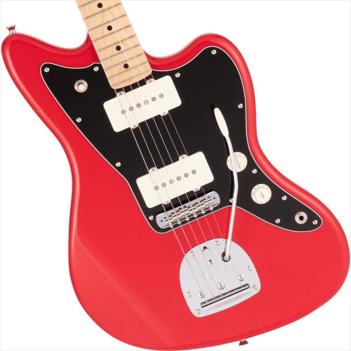 ギター FenderSquire hybridTelecaster jazmaster Fender Hybrid II Jazzmaster Maple Modena Red Electric Guitar