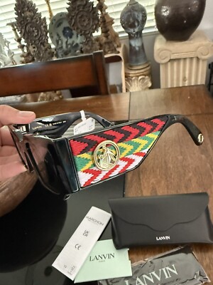 New Lanvin 52mm Rectangle Sunglasses Special Edition Mother