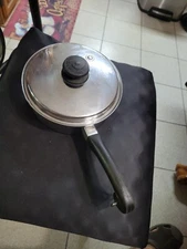 Saladmaster 2 PC Stainless Steel 8" 2 Qt Sauce Pan W/ VAPO  Lid 18/8 Stainless