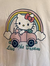 Hello Kitty Brand New With Tags Living The Dream T Shirt Adult Large Womens