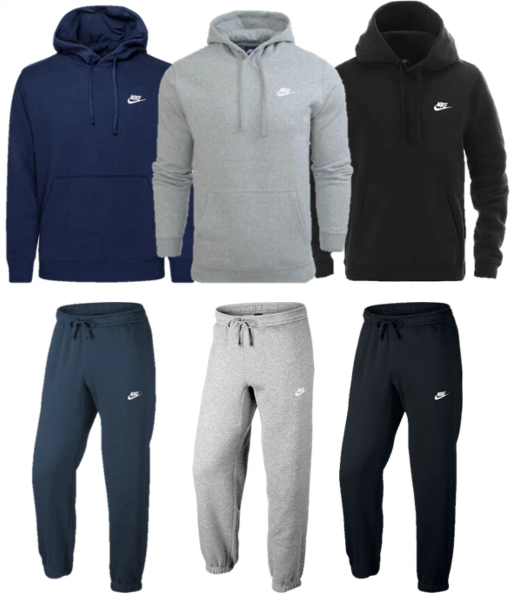 Nike grey shop tracksuit set