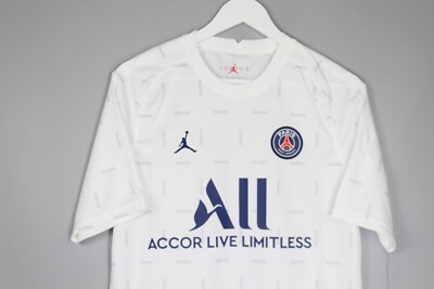 NWT PARIS SAINT GERMAIN PSG 2021 2022 JORDAN TRAINING SHIRT JERSEY