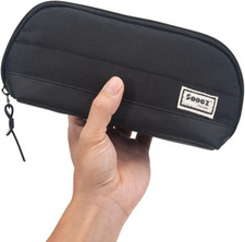 Wide-Opening Pencil Pen Case, Lightweight Spacious Pencil Pouch Zipper Station