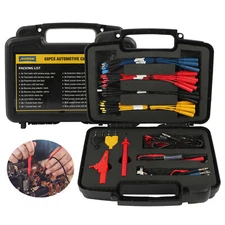 Electrical Multimeter Test Leads Alligator Clip Back Probes Kit for Automotive 