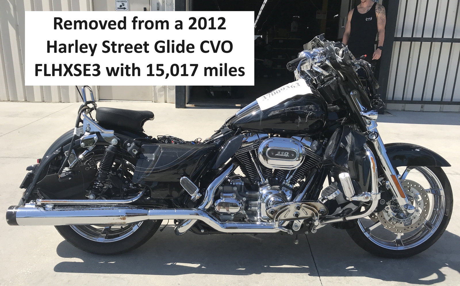 2012 Harley Street Glide CVO Front Wheel Rim AGITATOR CHROME 19 x 3.5