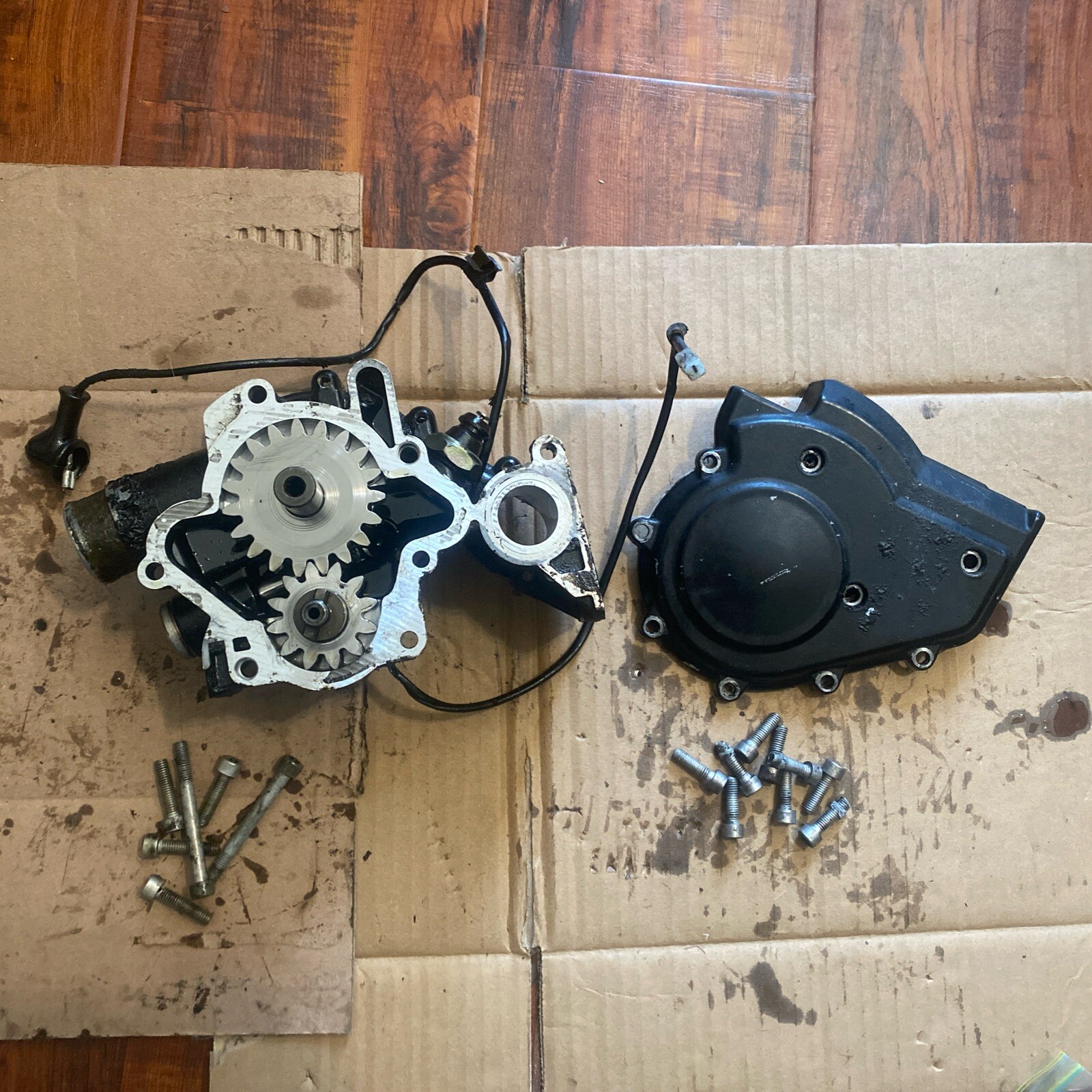 87 bmw k75 complete oil water pump With Sensor B2 eBay