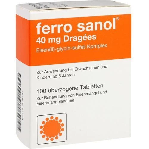 UCB PHARMA GMBH FERRO SANOL überzogene Tabletten 100 St PZN 3028737
