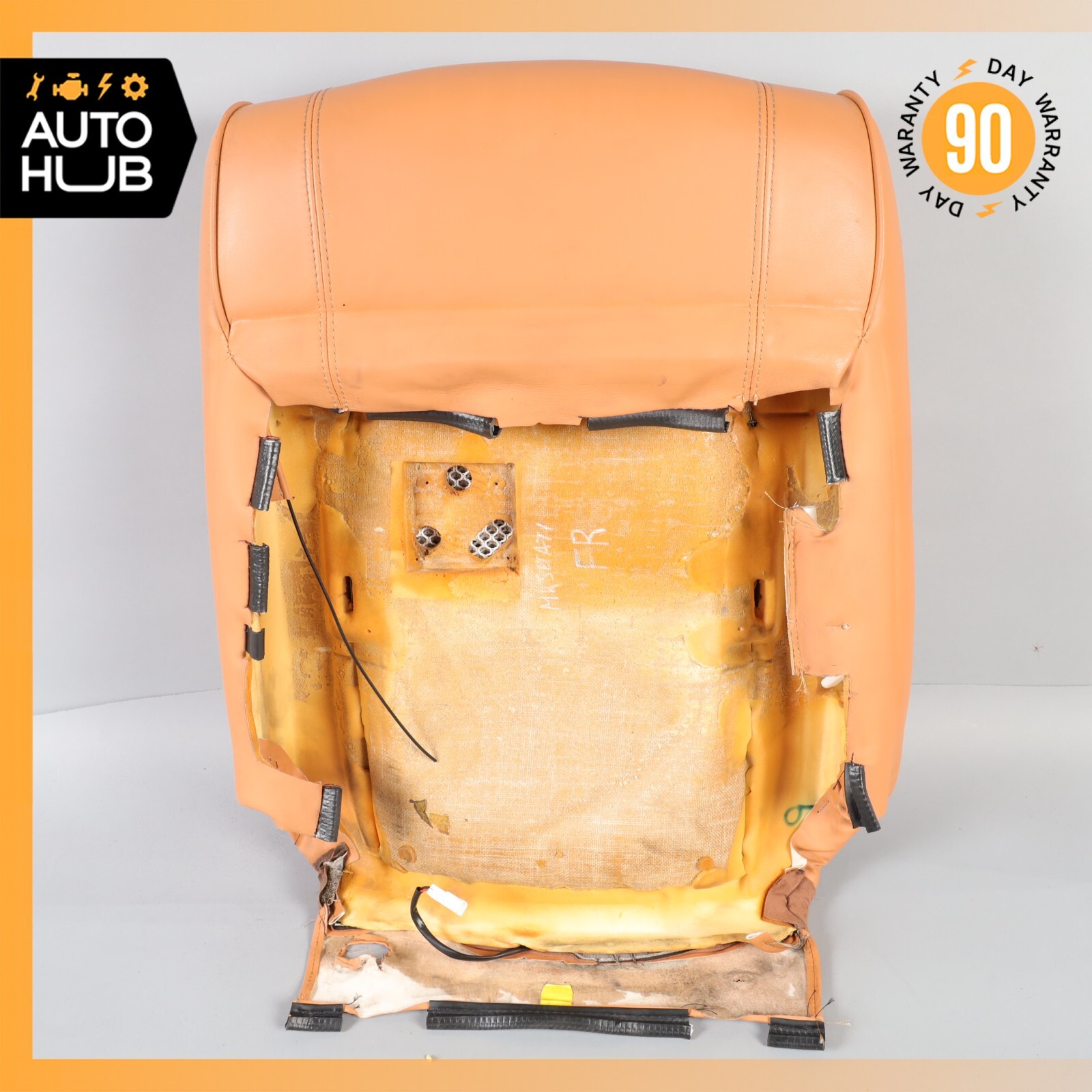 03-08 Maserati Quattroporte M139 Front Right Side Top Upper Seat Cushion OEM