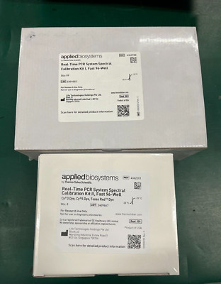 New Applied Biosystems ABI 7500 Fast PCR Systems Calibration Kit 4360788 4362201