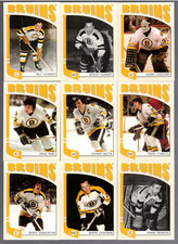 BOSTON BRUINS ITG Franchises Lot (20) Cheevers Moog Park Bucyk O'Reilly Neely +