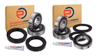 Front & Rear Wheel Bearings & Seals for Honda XL1000 Varadero 99-11