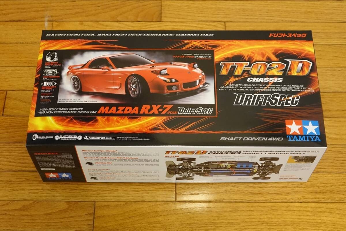 TAMIYA 1/10 Electric RC Car Series Mazda RX-7 Drift Spec