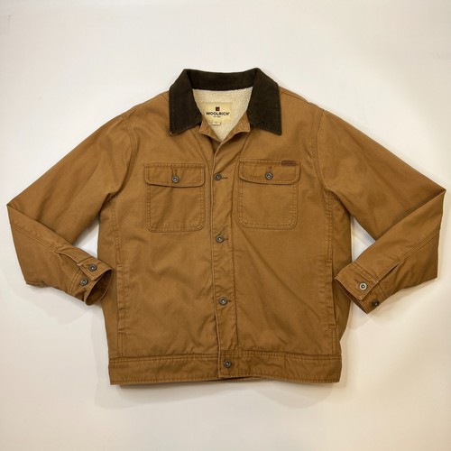 Woolrich Sherpa Work Jacket Mens L 