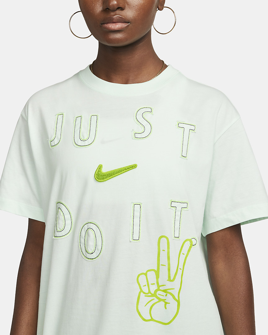 barely green shirt