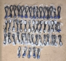 Lot of 50 VGA 5ft Video Cables Male to Male