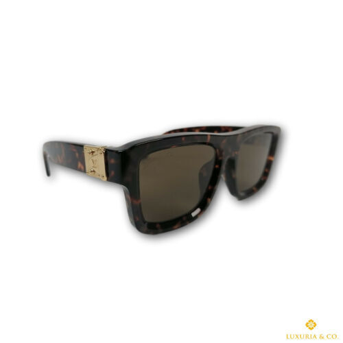 Louis Vuitton Z1485E WAIMEA Monogram Brown Men's Sunglasses Louis Vuitton Z1485E WAIMEA Monogram Brown Men's Sunglasses