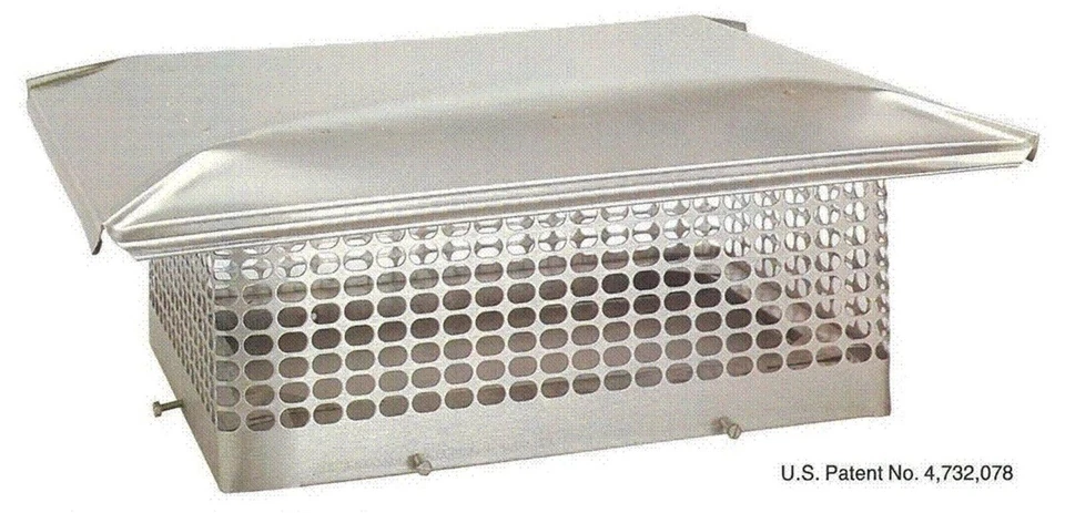 CCSS Chimney Cap 5/8 MESH -8x8,8x13,13x13,13x17,8x17,17x17,13x21,10x17,17x21