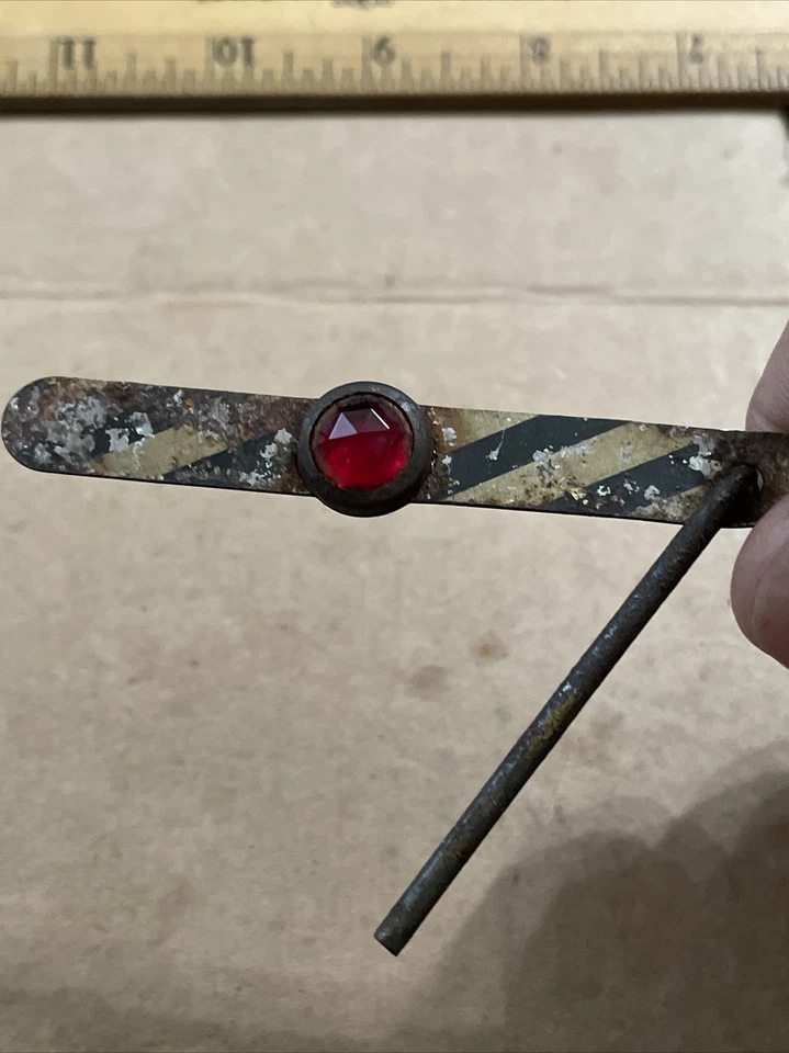 Antique / O SCALE / Tin Toy Railroad GATE / Non-Electric / MARX / COLLECTIBLE ! - Image 2 of 4