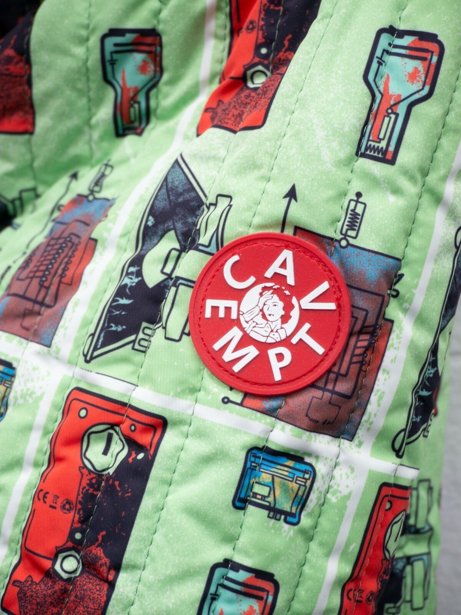 Cav Empt 'Source-Output' Quilted Zip Jacket (CES17JK05) | eBay Cav Empt 'Source-Output' Quilted Zip Jacket (CES17JK05) | eBay