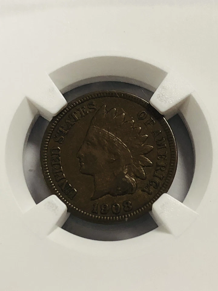 1908-S Indian Head Cent NGC XF-40 BN #6761 - Image 2 of 4