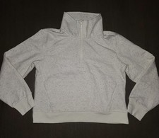 NEW GIRLS ALL IN MOTION 1/2 ZIP COTTON FLEECE PULLOVER SWEATSHIRT SIZE XL 14