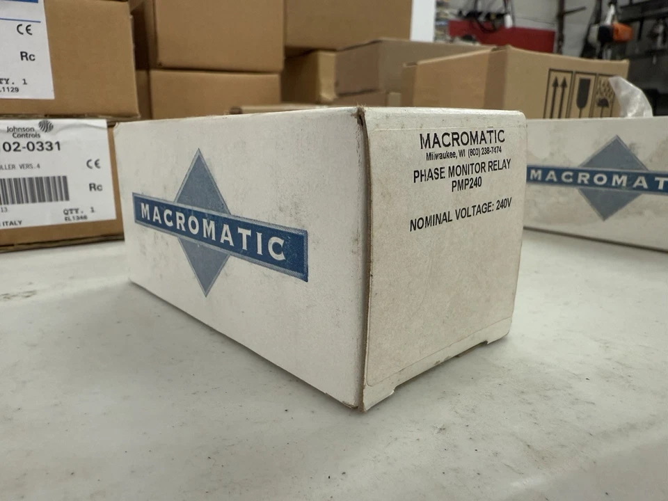 New! MACROMATIC Phase Monitor Relay PMP240, 240V - Image 2 of 2