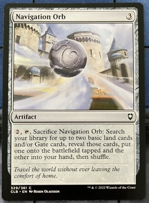 NAVIGATION ORB 329 Baldur's Gate Commander MTG Magic the Gathering