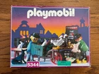 RARE VINTAGE 1996 PLAYMOBIL VICTORIAN 5344 PET STAND IN BOX MISSING ONE PIECE