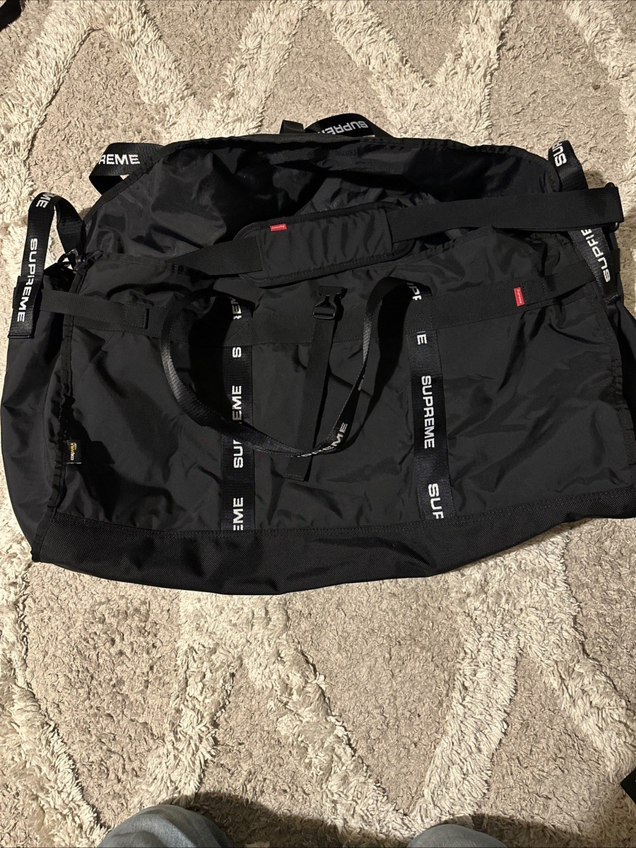 Supreme Large Haul Tote Bag Black FW22 Supreme New York 2022 Brand