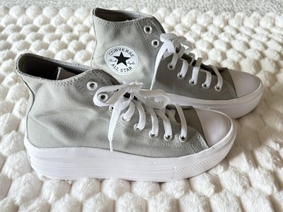 NEW Women's CONVERSE ALL STAR MOVE Hi-Top Sneakers in SAGE  SZ 8 - NO BOX