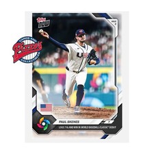Paul Skenes WBC Debut 2026 World Baseball Classic Topps NOW Card 20 Presale
