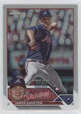 2023 Topps Chrome Update Rookie Debut Refractor Jared Shuster #USC202 0bg1