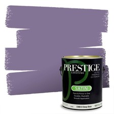 PRESTIGE Exterior Paint And Primer In One, Queenstown, Satin, 1 Gallon
