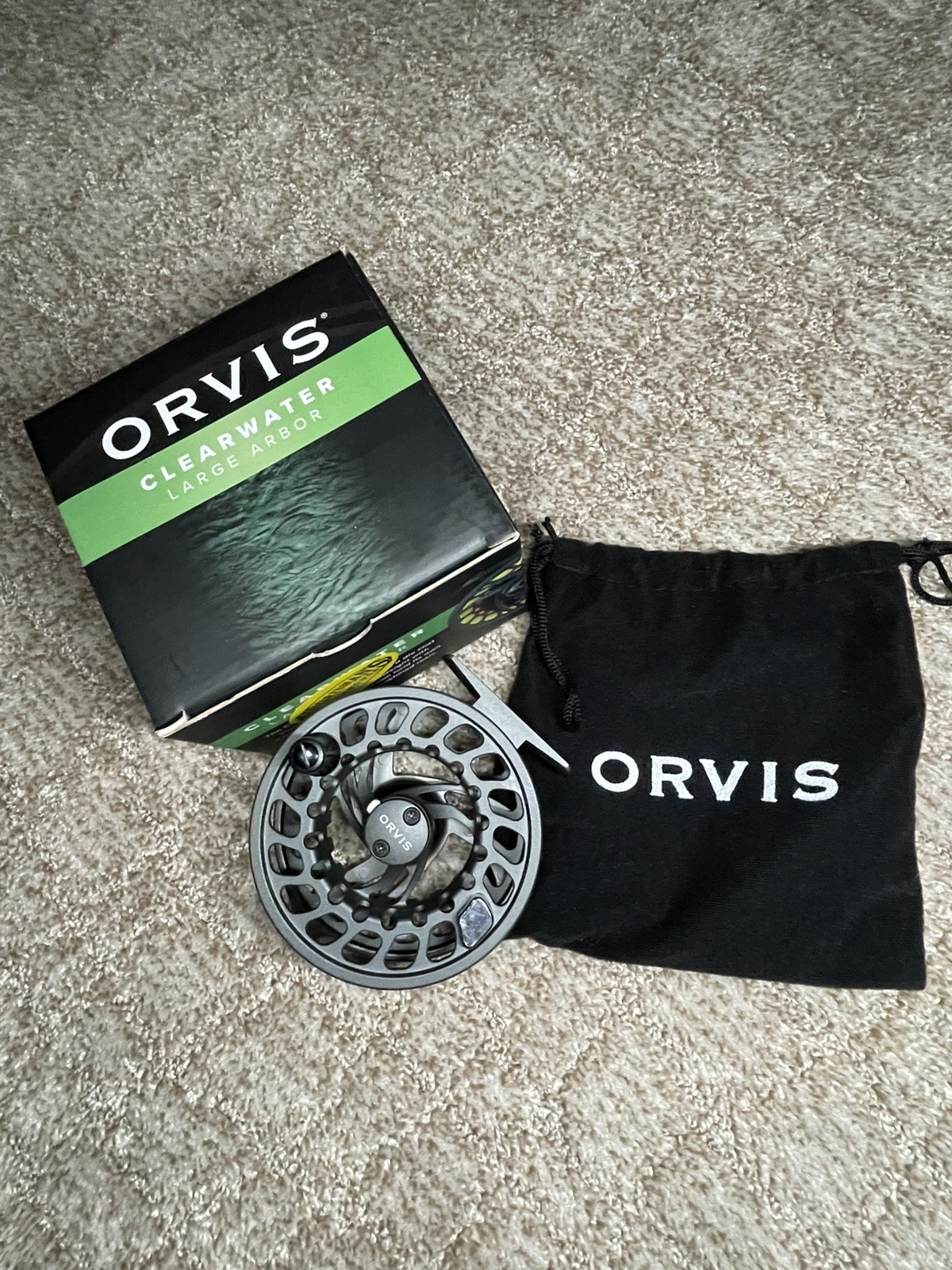 NEW Orvis Clearwater Large Arbor IV Fly Reel w/ Orvis Hydros