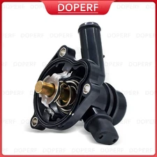 Coolant Thermostat Assembly w/Sensor for Chevy Cruze 11-15 Sonic Trax 13-21 1.4L