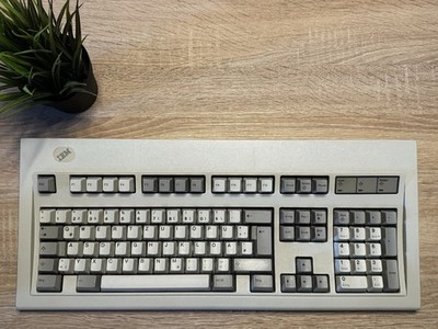 IBM Model M 1391403 Tastatur/Buckling Spring/Vintage Klassiker, PS/2 ohne Kabel