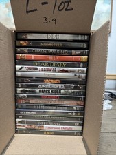 18 DVD Movie Lot: Horror Action Mix - Kingsman, Rambo, 8 Mile, Chaos Walking