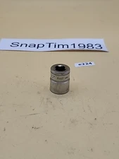 Snap-on Tools FM17 3/8” Drive 12 Point Metric 17mm Flank Dr Shallow Socket USA